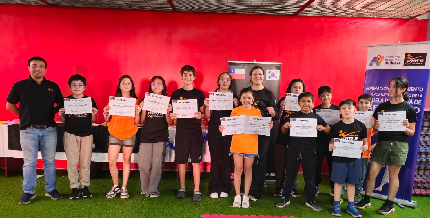 Cierre de Año Escuela de Taekwondo Kims Ñuble